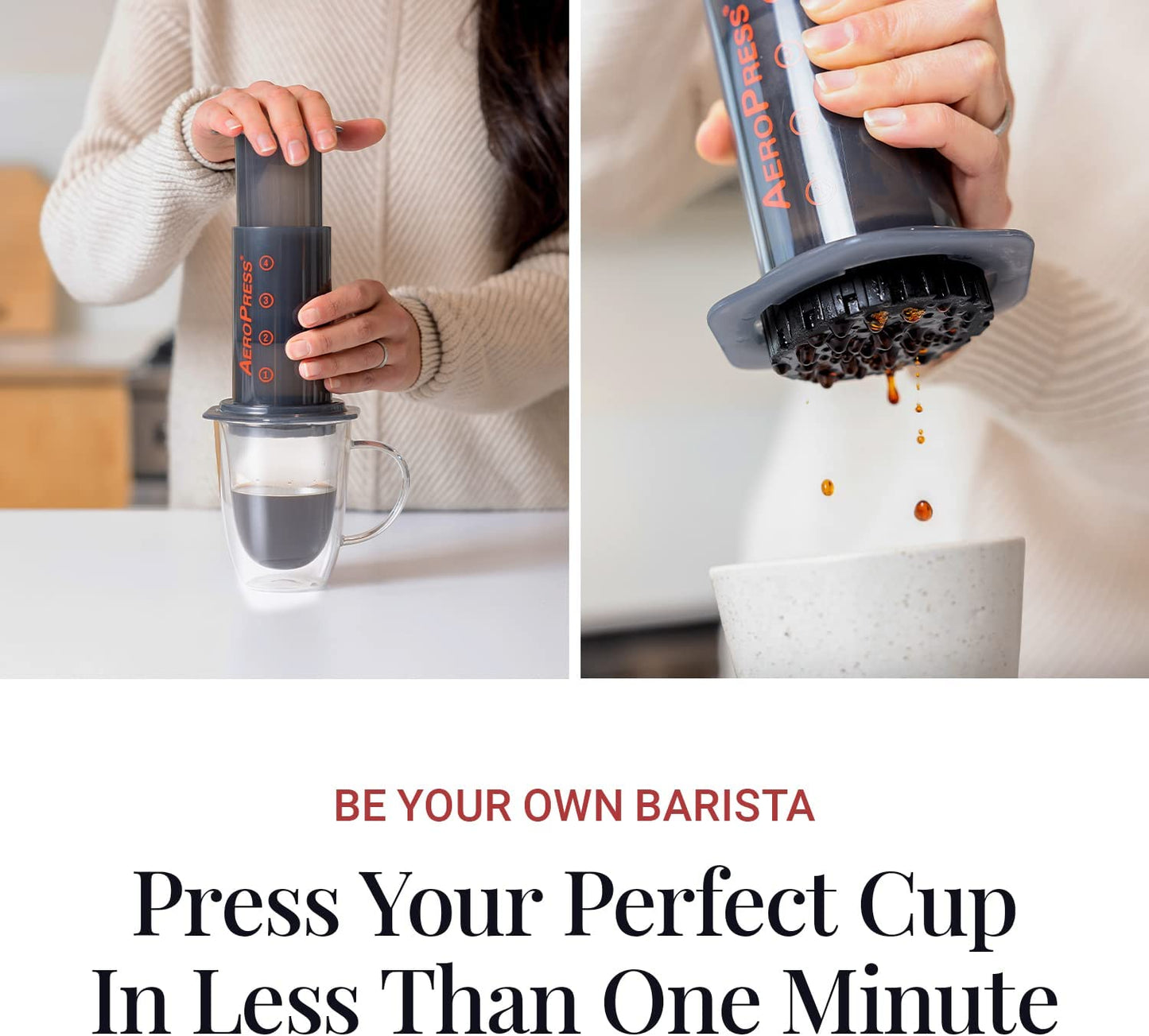 Cafetera de presión (AeroPress Original)