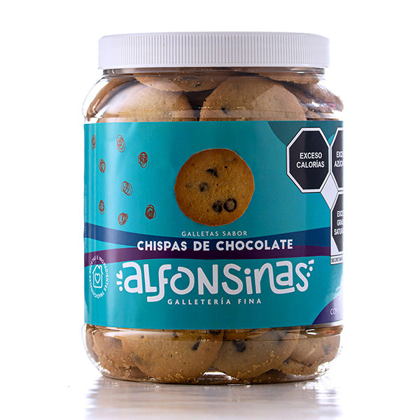 Galletas de Mantequilla con Chispas de Chocolate