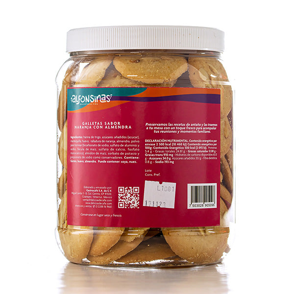 Galletas de Naranja con Almendra