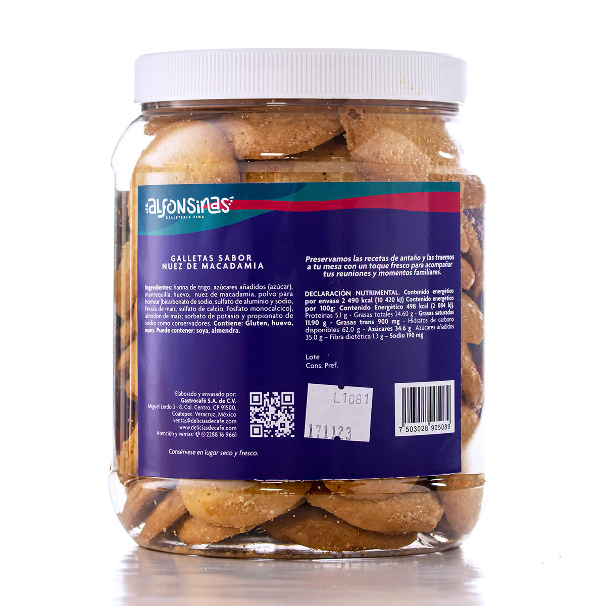Galletas de Nuez de Macadamia