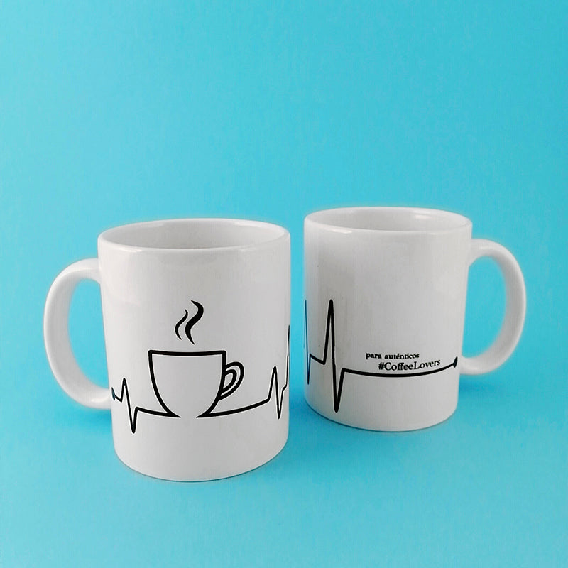 Kit de 2 tazas para café  Modelo Latidos Coffee Lovers – Coffee Me