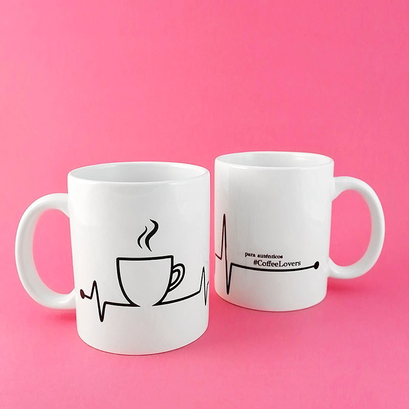 Latidos - Kit de 2 tazas para café