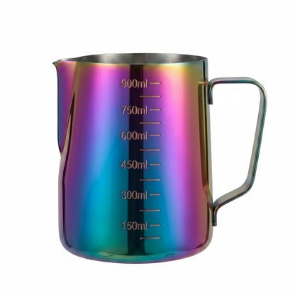 Jarra para preparar café latte - Pitcher barista tornasol