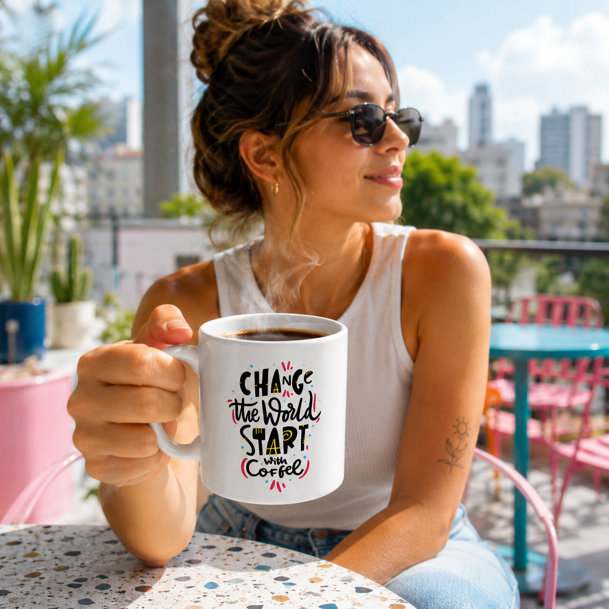 Taza Change the World (11 oz)