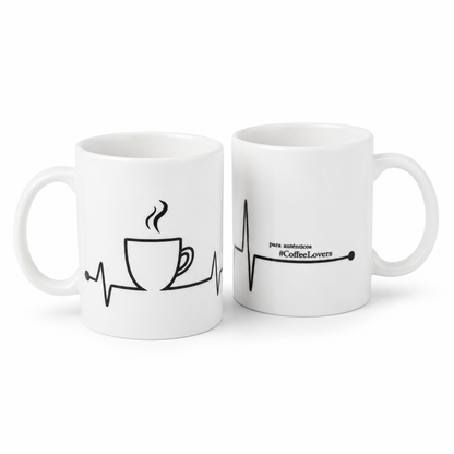 Taza Latidos 2 vistas