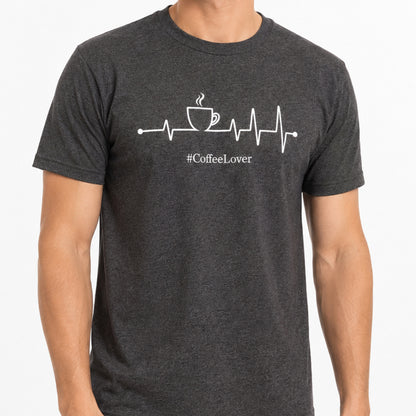Playera #CoffeeLover para Hombre