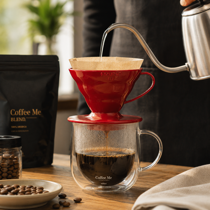 Cafetera V60 #01 (Dripper) + Pack de 40 filtros | Hario