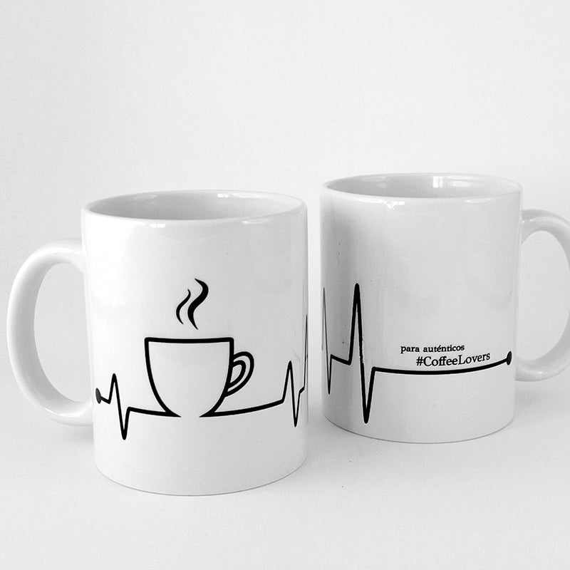 Kit de 2 tazas para café  Modelo Latidos Coffee Lovers – Coffee Me